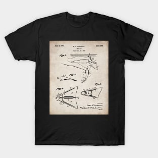 Scuba Diving Fins Patent - Deep Sea Diver Dive Coach Art - Antique T-Shirt